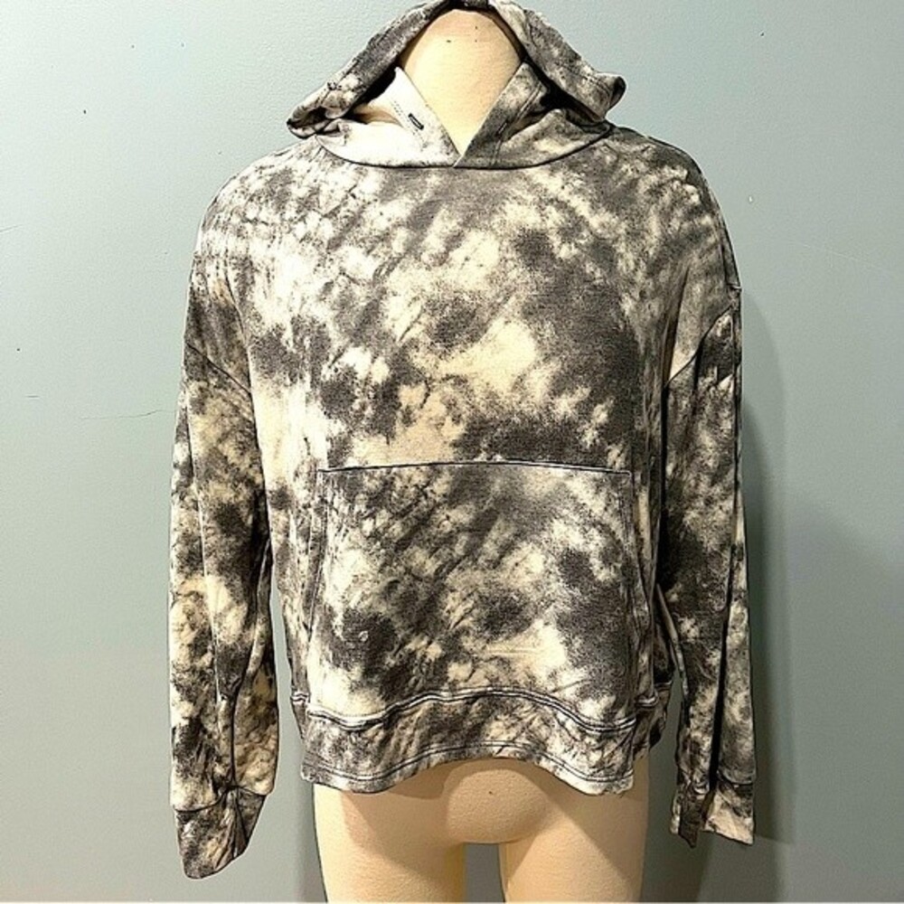 Gilli Tie Dye Hooded Long Sleeve Pullover Size Medium